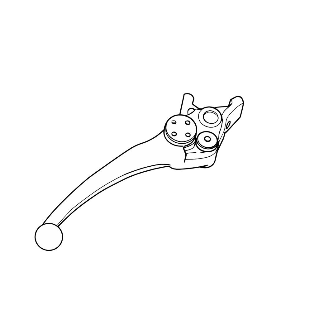 Leva Freno Anteriore Regolabile Originale OEM